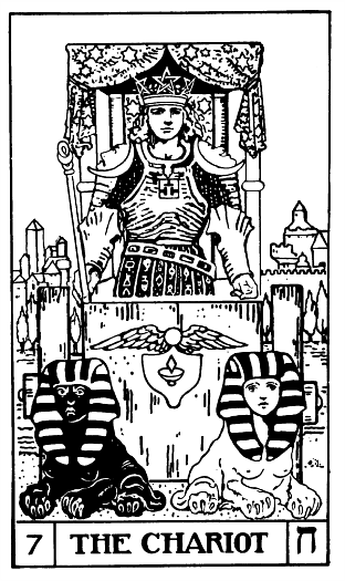 The Chariot tarot card