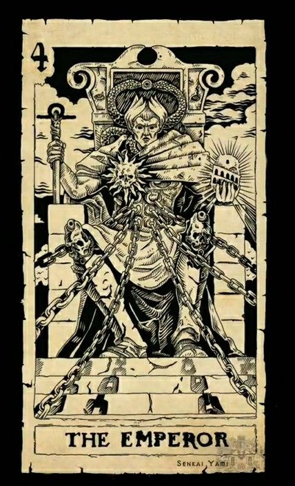 The Emperor tarot card